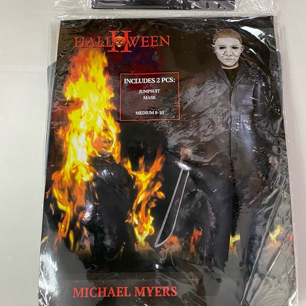 Michael Myers Halloween II Boys Costume sz (8-10)
